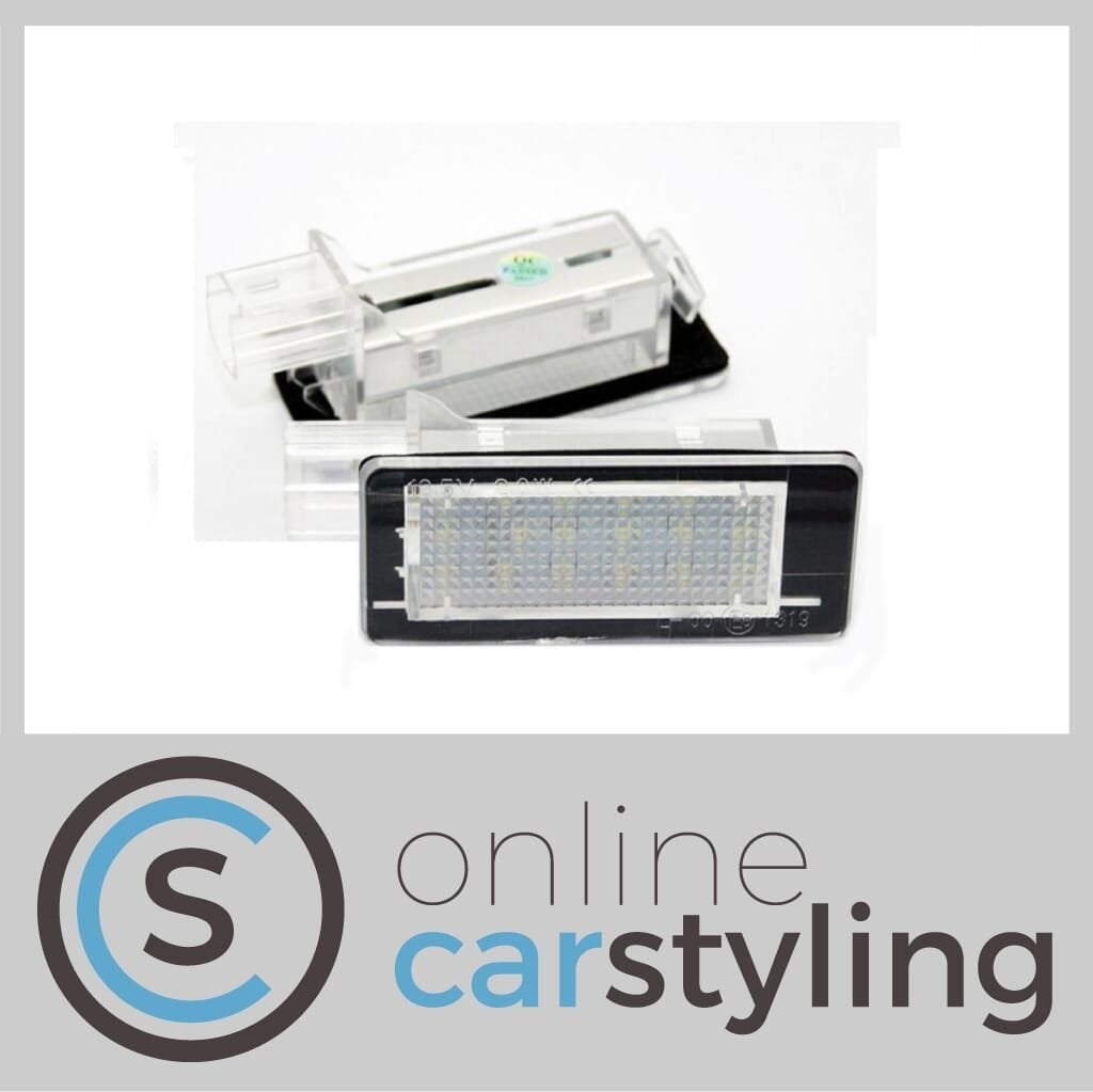 LED Kentekenverlichting Dacia Duster / Lodgy / Logan, Auto-onderdelen, Verlichting, Dacia, -, -, Nieuw