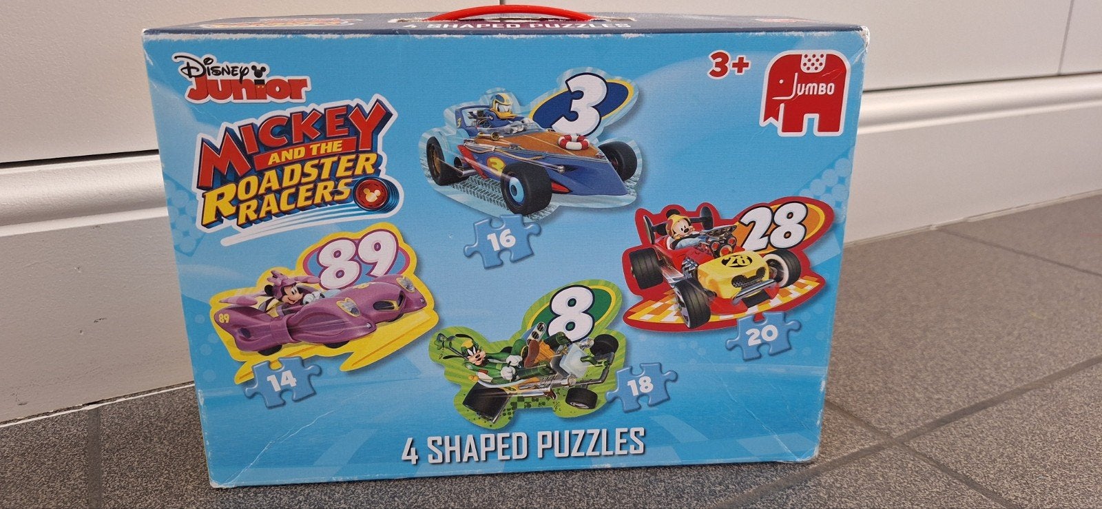 Disney Junior puzzel, Kinderen en Baby's, Ophalen, 10 tot 50 stukjes, Gebruikt, 2 tot 4 jaar