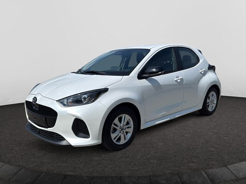 Mazda Mazda2 Hybrid 1.5 Hybrid VVT-i 116 Exclusive-Line, Auto's, Mazda, Stof, Gebruikt, 116 pk, Wit