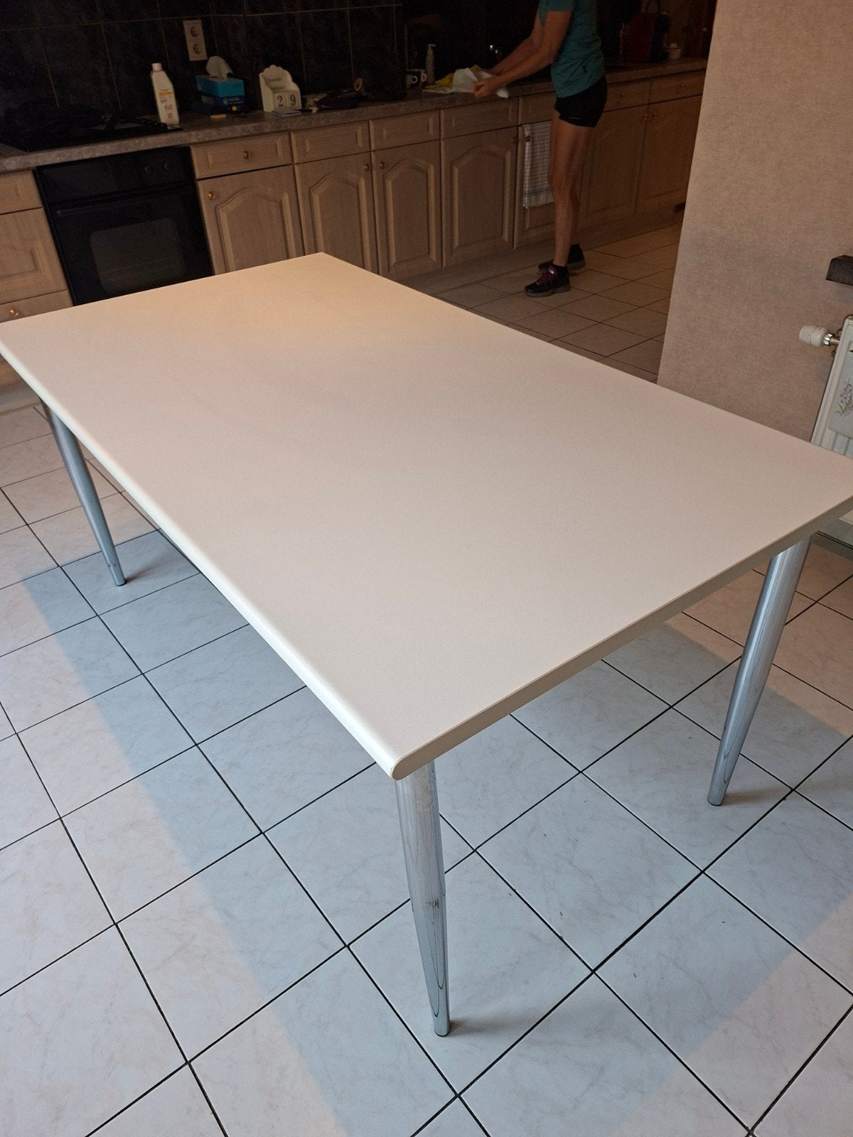 keukentafel, Ophalen