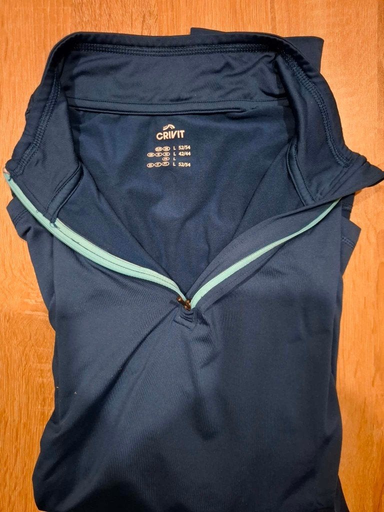 sporttrui, Vêtements | Hommes, Enlèvement ou Envoi, Bleu, Course à pied ou Cyclisme, Taille 52/54 (L)