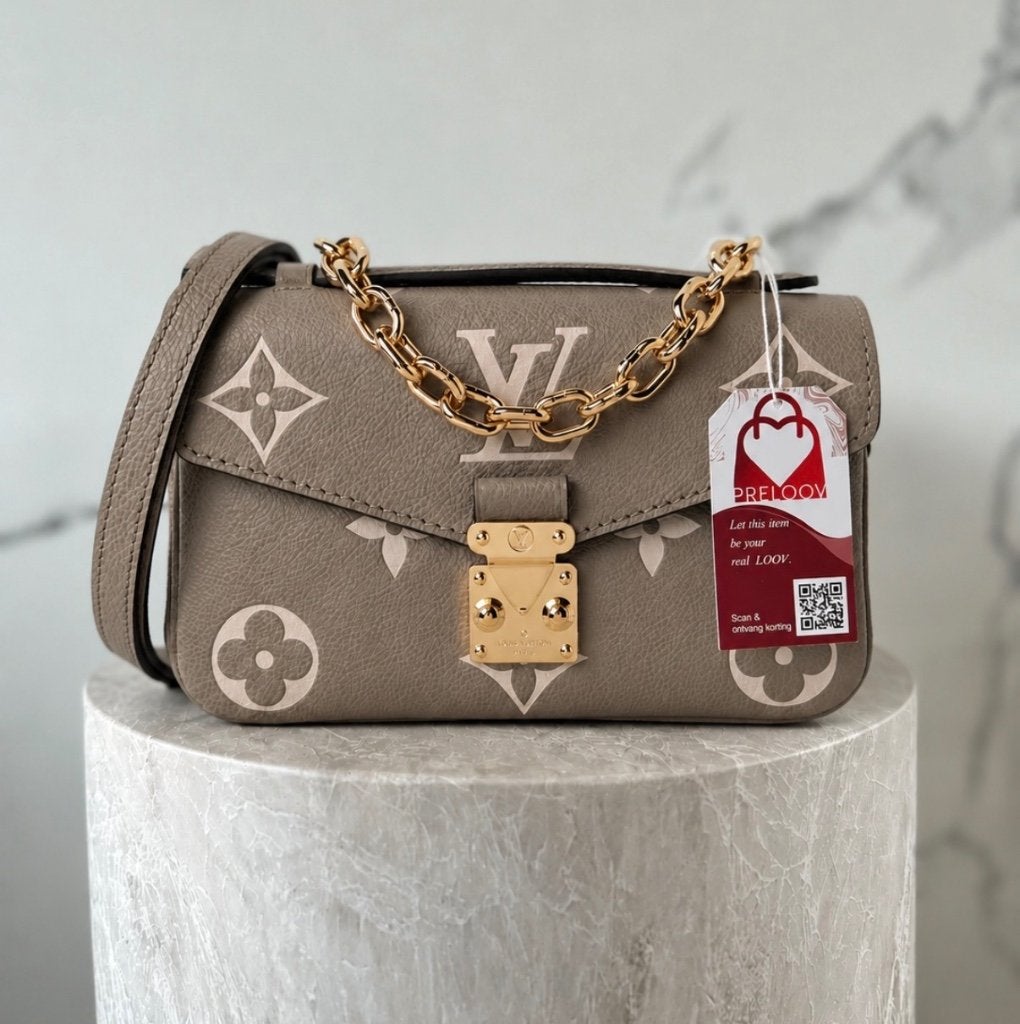 Louis Vuitton Metis tas Pochett Monogram Empreinte autheniek, Ophalen of Verzenden