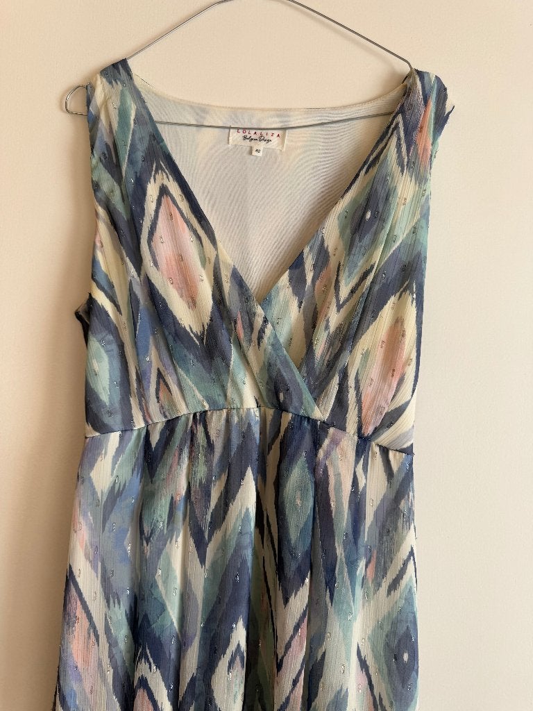 LolaLiza T42 lange jurk - een keer gedragen, Kleding | Dames, Gelegenheidskleding, Maat 42/44 (L), Lola liza, Cocktailjurk, Zo goed als nieuw
