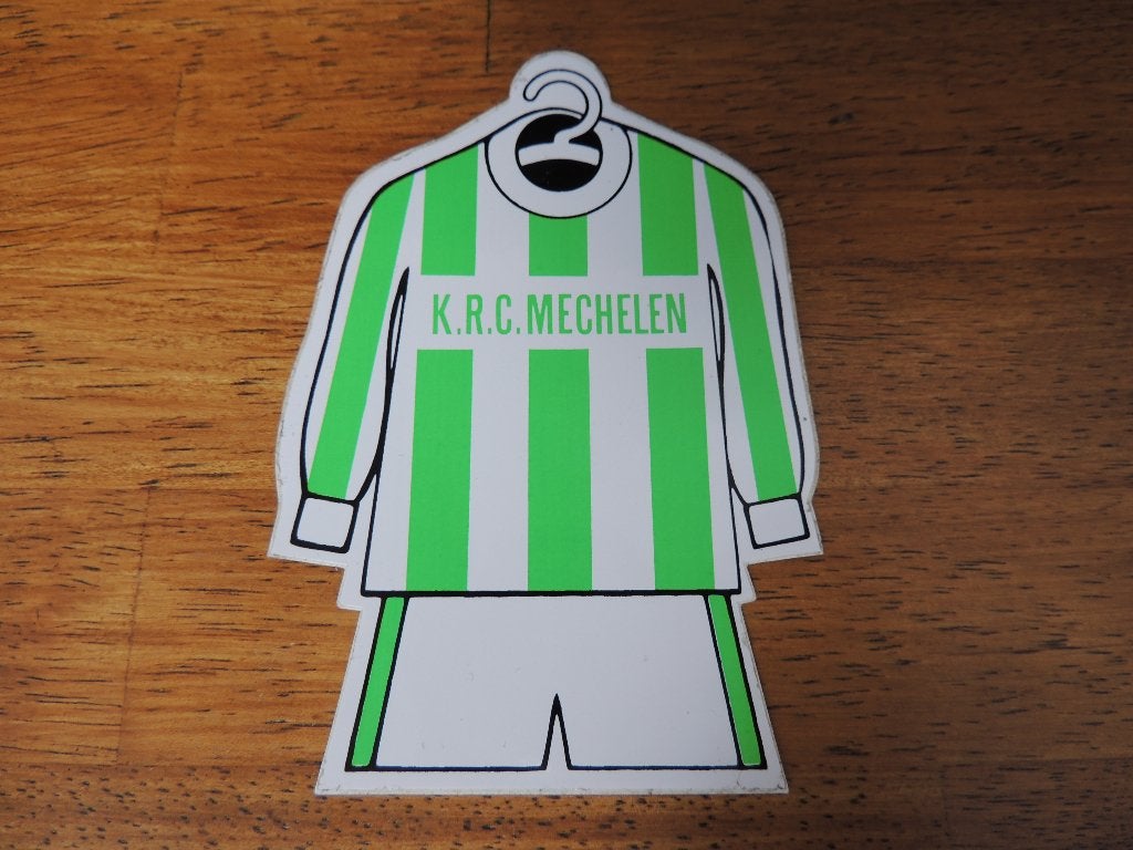 Racing Mechelen Voetbal Sticker, Collections, Envoi, Comme neuf, Autres types