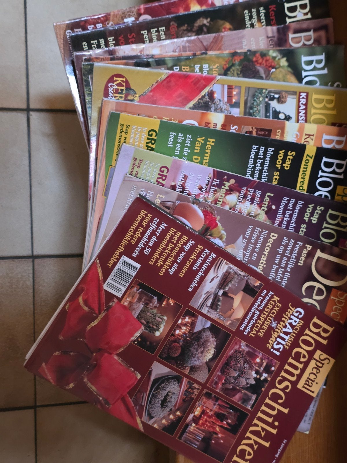 Bloemschikken tijdschriften, Ophalen of Verzenden