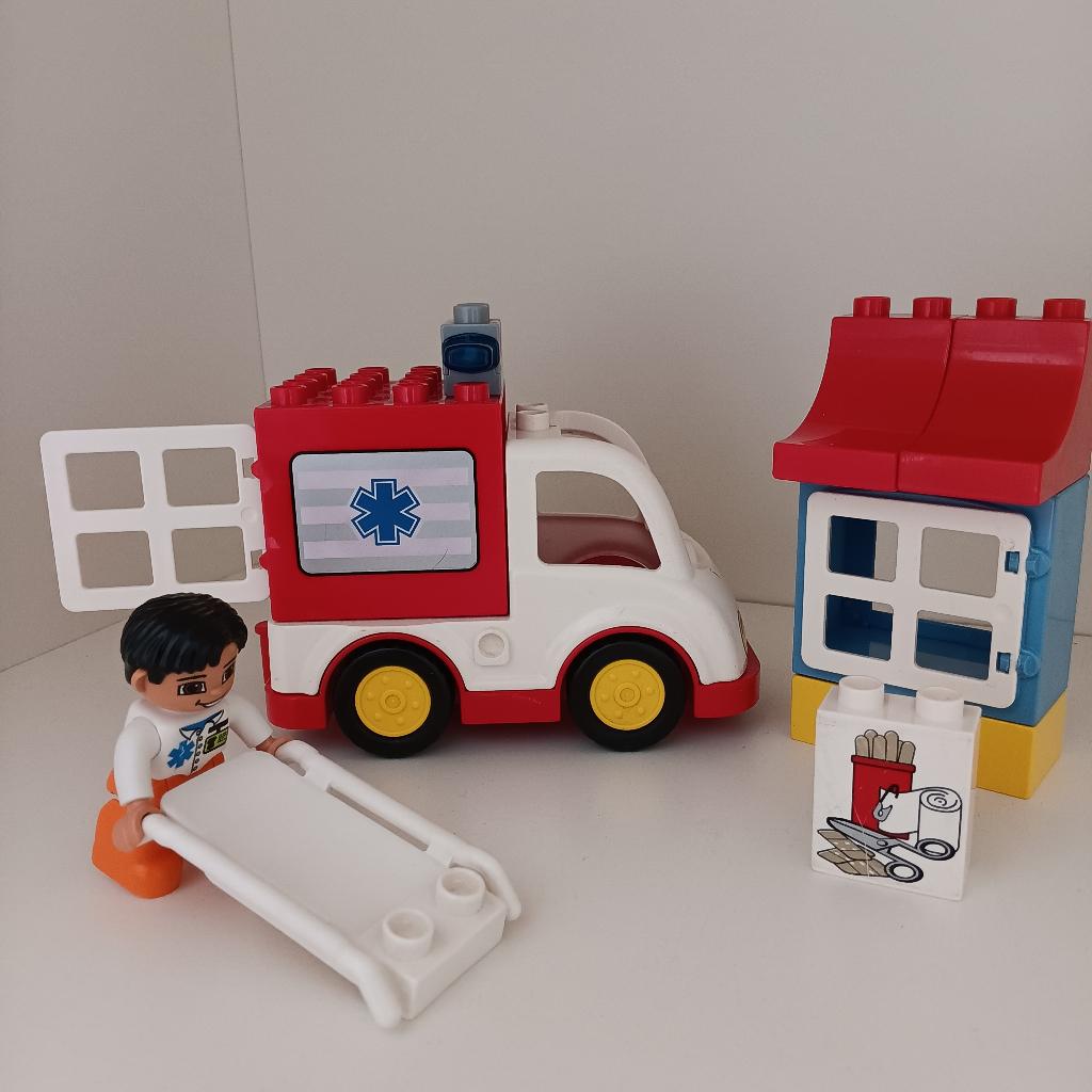 duplo ziekenwagen, Ophalen, Duplo