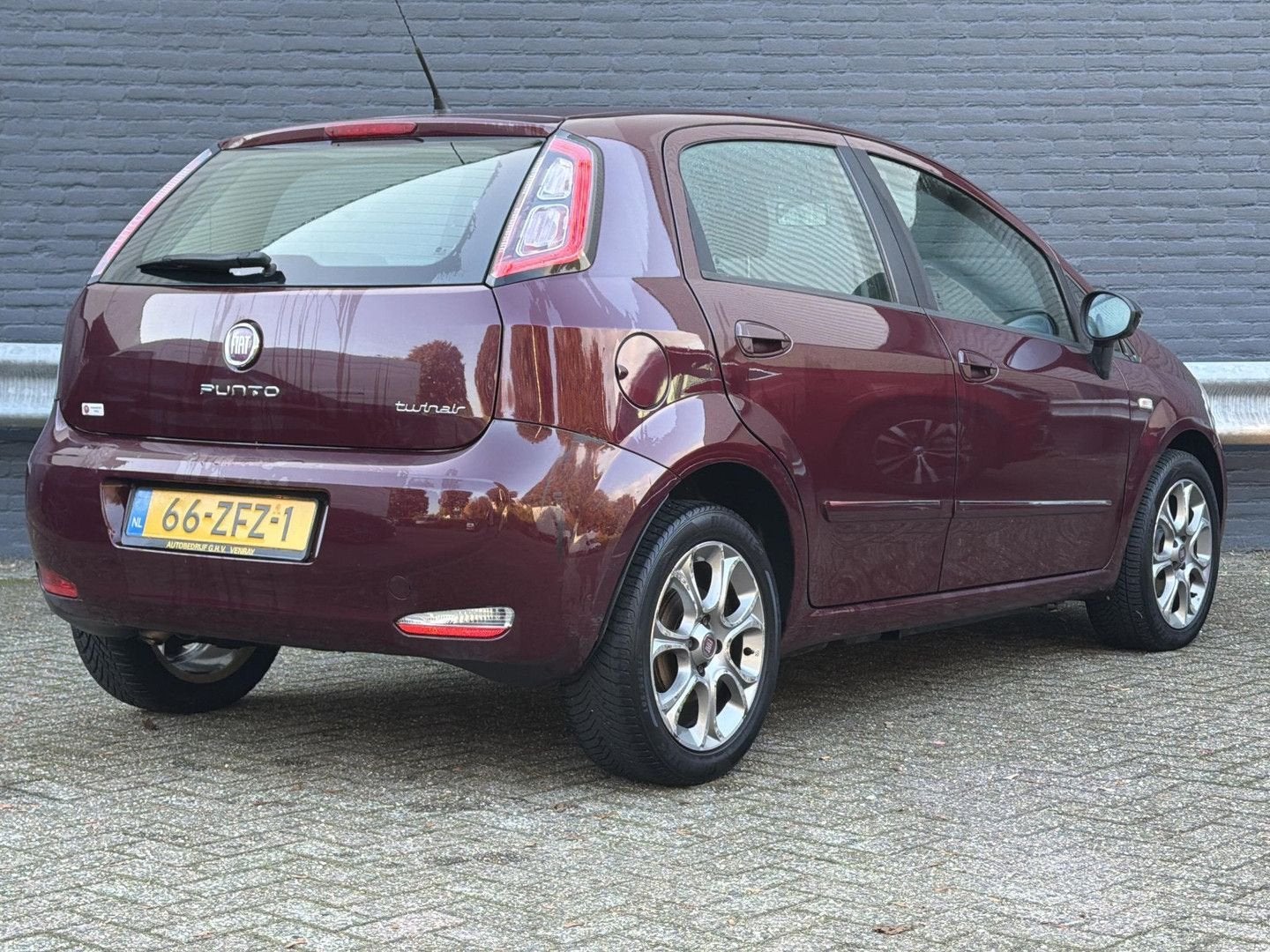 Fiat Punto Evo 0.9 TwinAir Easy | Cruise | Airco |, Auto's, Bedrijf, Punto EVO, Verwarmde buitenspiegels, Handgeschakeld