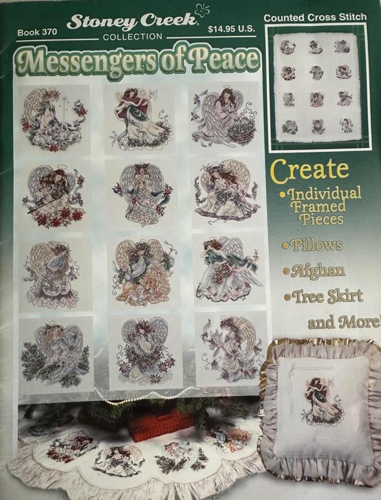 Modèle Stoney Creek - Les Messagers de la paix, Enlèvement ou Envoi, Comme neuf, Broderies à la main, Patron