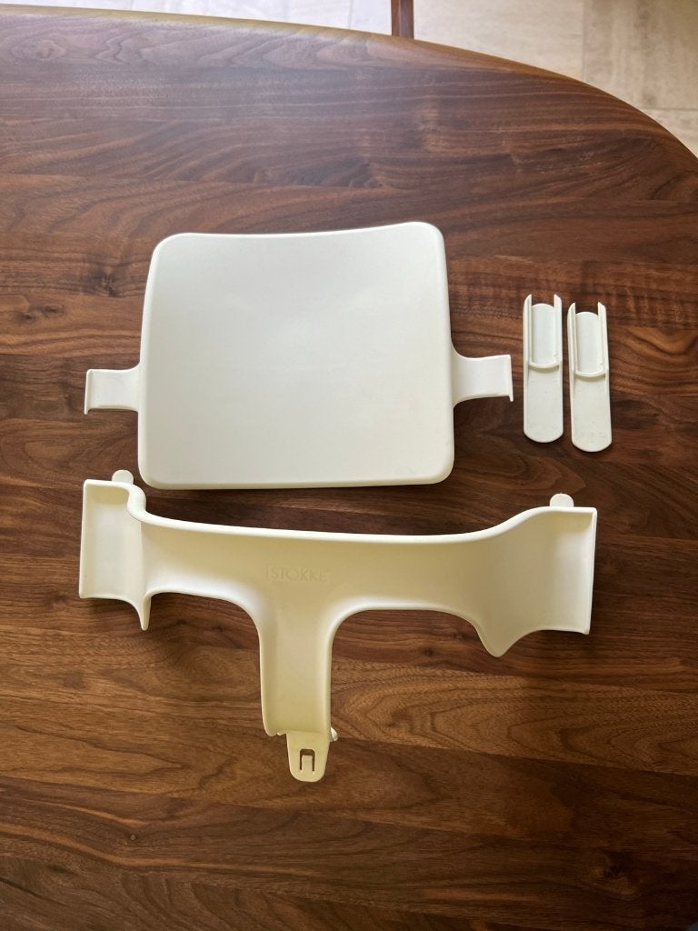 Stokke Tripp Trapp Baby Set - Wit / Off-white (V3), Ophalen, Zo goed als nieuw, Overige typen, Aanschuifbaar