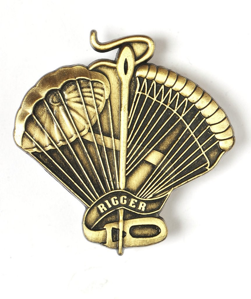 Para-Commando - Brevet Rigger (2), Collections, Envoi, Armée de terre, Emblème ou Badge