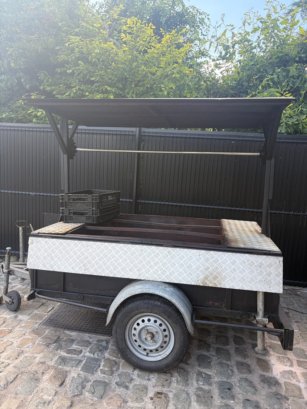 Remorque BBQ méchoui, Enlèvement, Utilisé