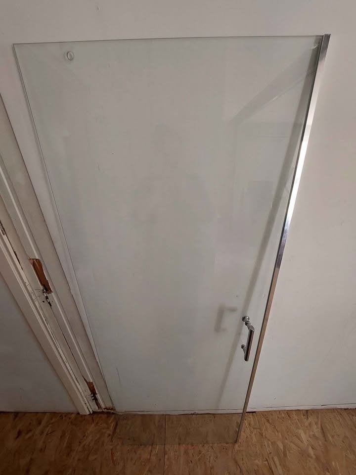 Porte de douche vitrée, Bricolage & Construction, Panneau vitré, 160 cm ou plus, Verre de sécurité, Enlèvement