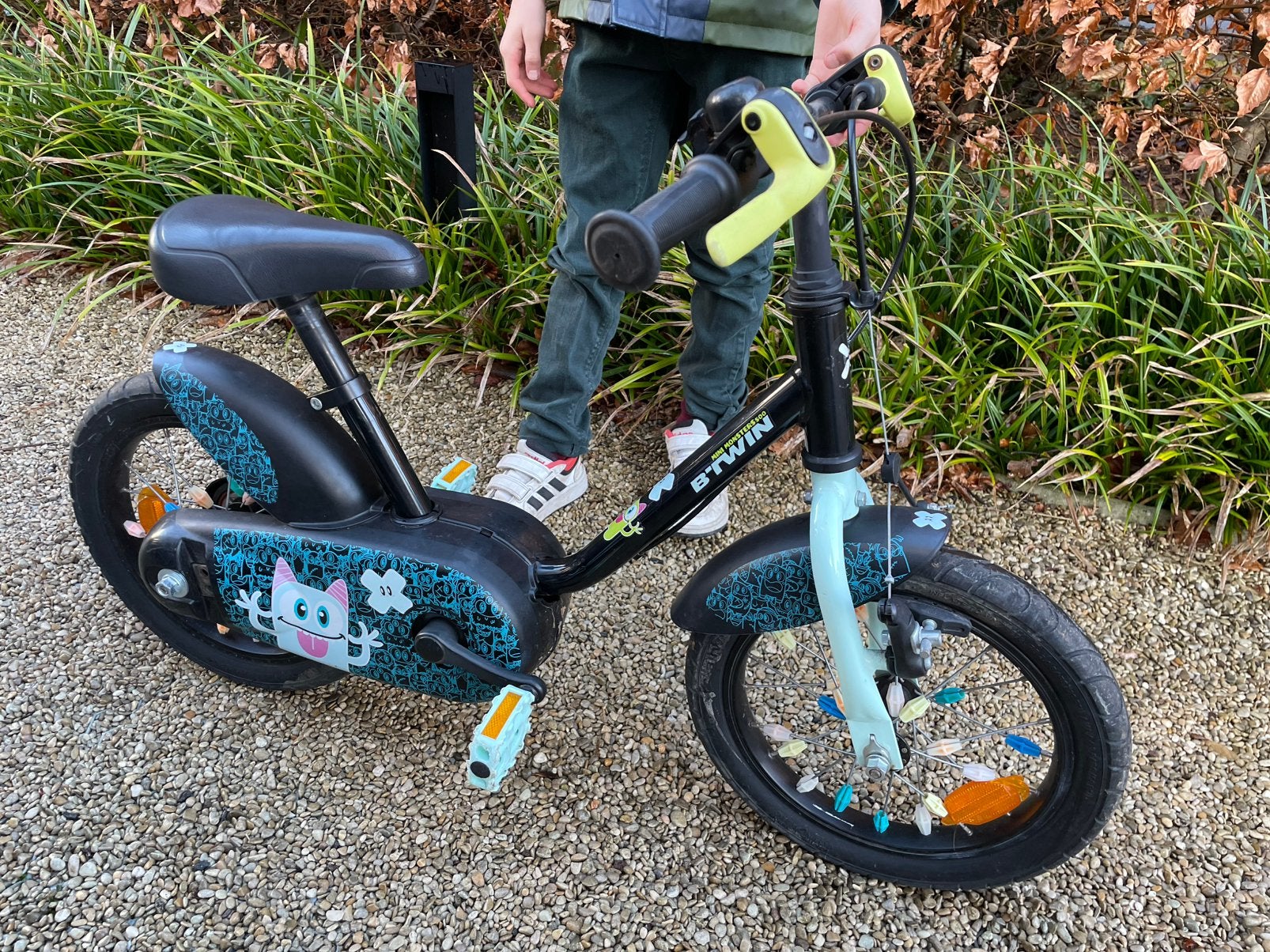 Kinderfiets 14inch 3-5j btwin, Fietsen en Brommers, Fietsen | Kinderfietsjes, Ophalen, Zo goed als nieuw