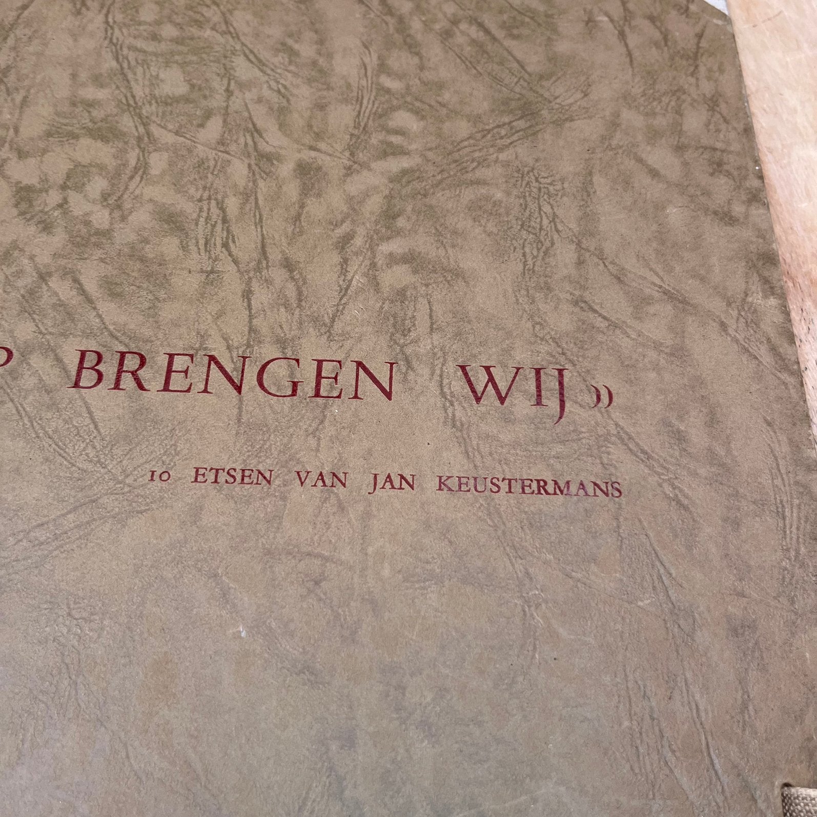 Map grafiek Jan Keustermans, Ophalen of Verzenden