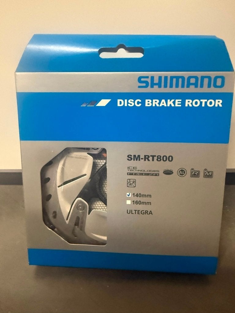 Shimano Ultegra Disc Brake Rotor 140mm – SM-RT800 Centerlock, Fietsen en Brommers, Fietsonderdelen, Ophalen, Nieuw