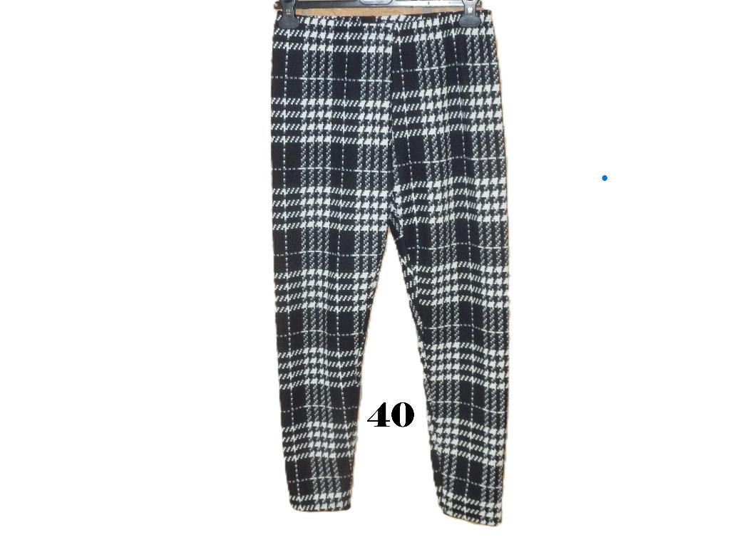 (82) - pantalon femme t.40 noir et blanc - shein -, Vêtements | Femmes, Culottes & Pantalons, Comme neuf, Taille 38/40 (M), Noir