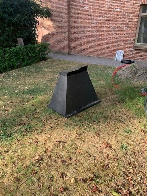 schouwstuk voor buitenbarbecue, Ophalen, Gebruikt, Zie foto