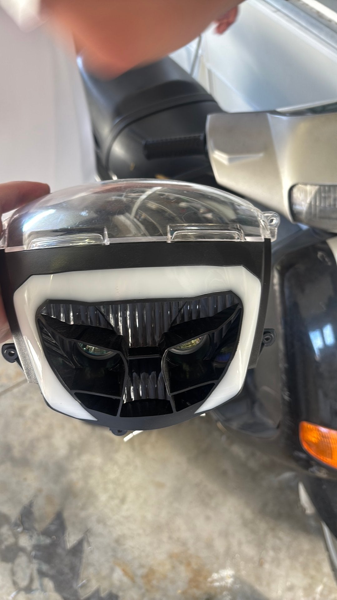 Booskijker neiuw  en alpha leds achter neiuw, Enlèvement, Comme neuf