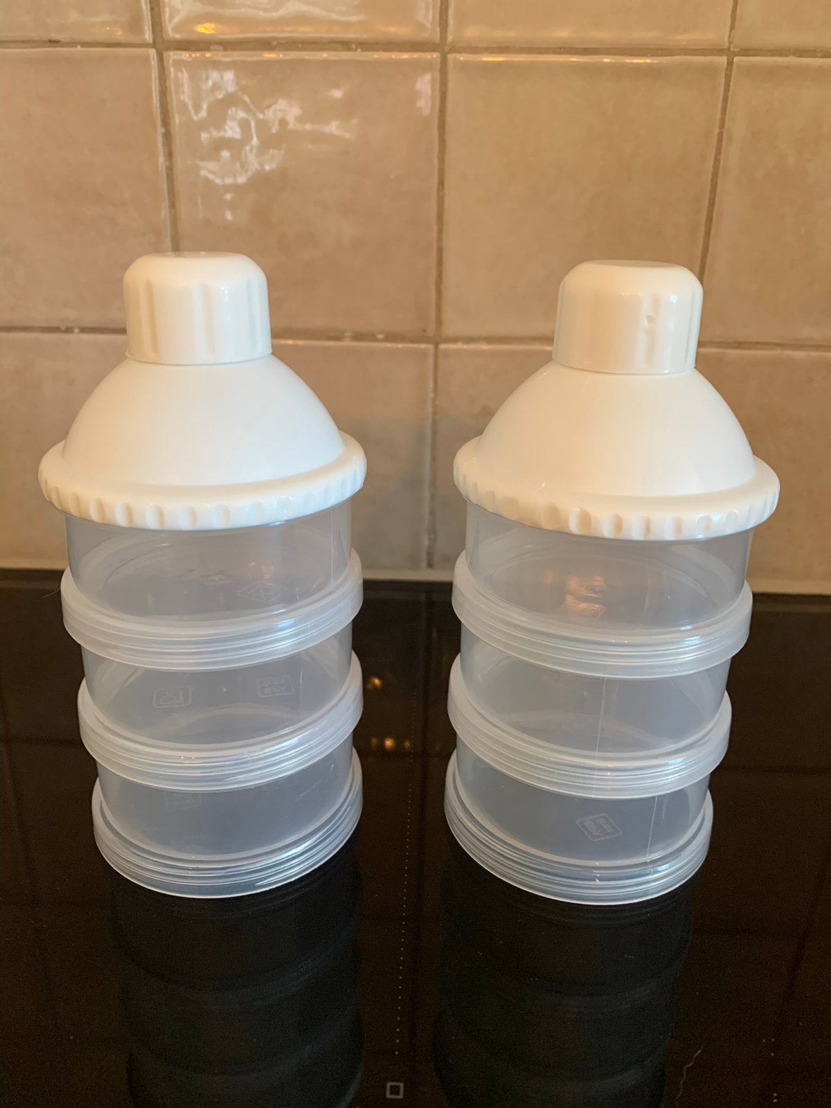 Dichte potjes voor babypoeder mee te nemen, Enlèvement, Comme neuf