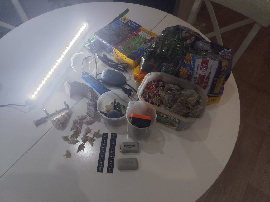 accessoires voor aquaria, Dieren en Toebehoren, Ophalen, Gebruikt, Inclusief slangen, Sera