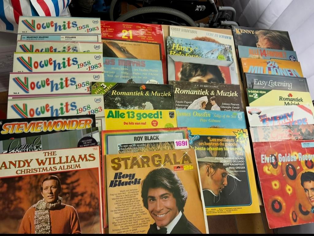 Oude vinlyl platen, Cd's en Dvd's, Ophalen, Zo goed als nieuw