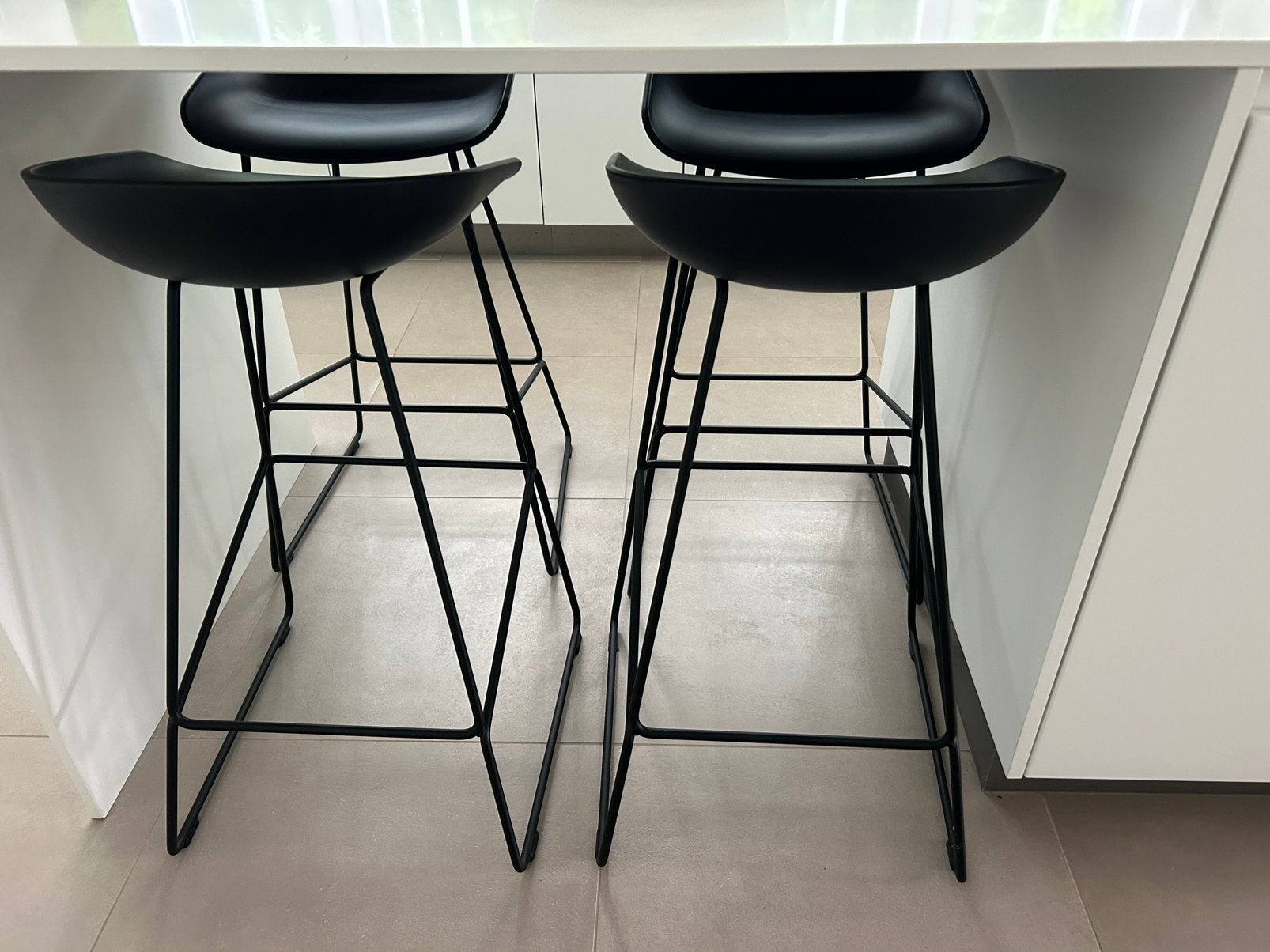 Hay about a stool AAS38 4 stuks, Huis en Inrichting, Barkrukken, Ophalen, 60 tot 90 cm, Zo goed als nieuw, Metaal