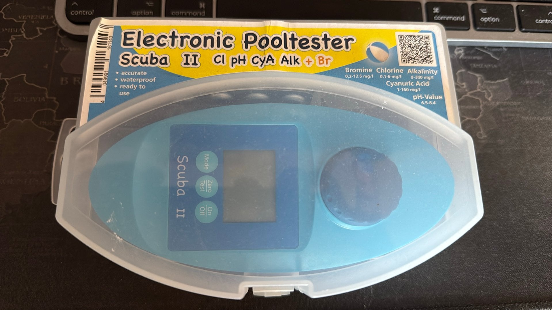 Digitale chloor en ph meter zwembad tester 2 x gebruikt, Enlèvement ou Envoi, Comme neuf
