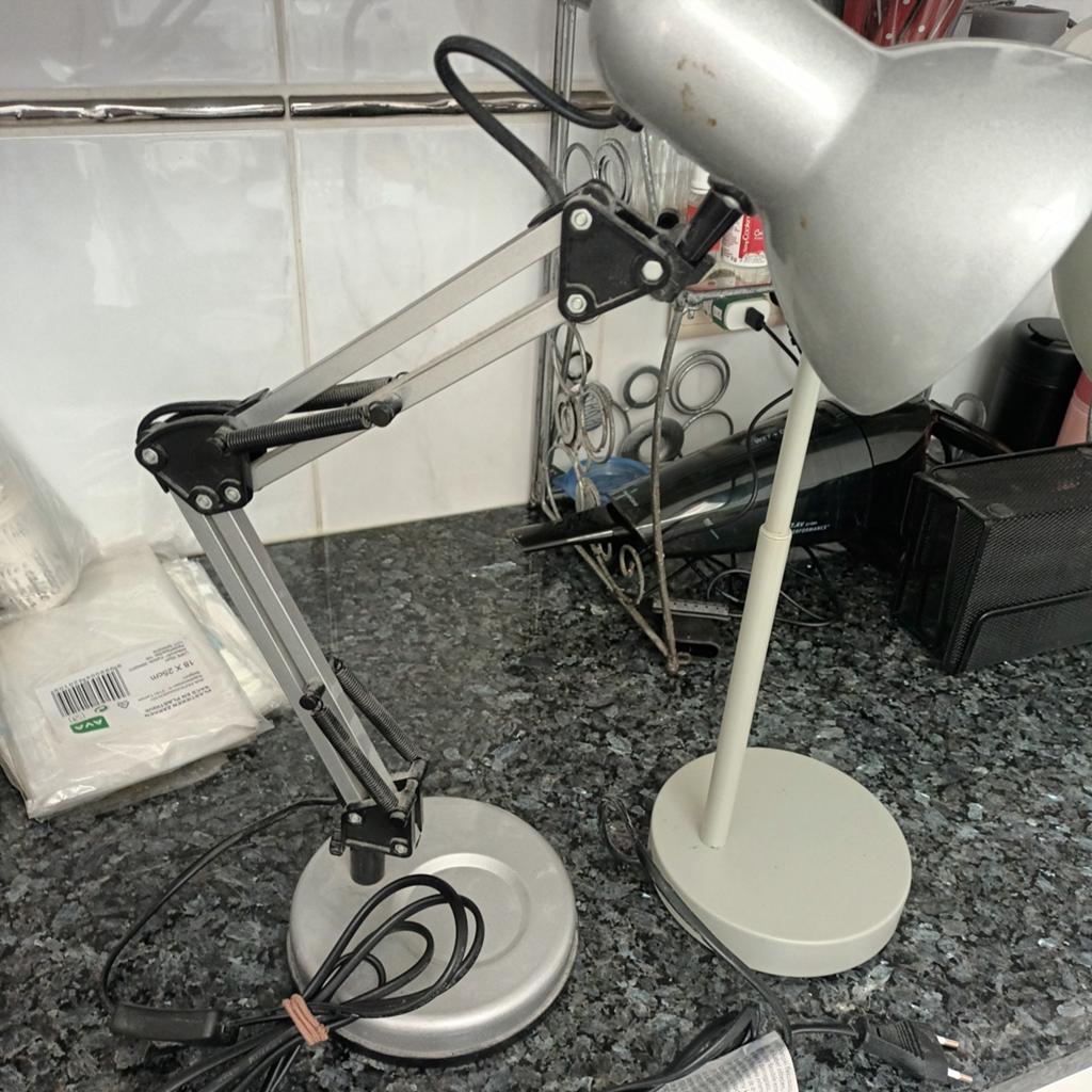 2 Lampes Bureau Vintage dont 1 avec usb 50€ les 2, Antiquités & Art, Enlèvement