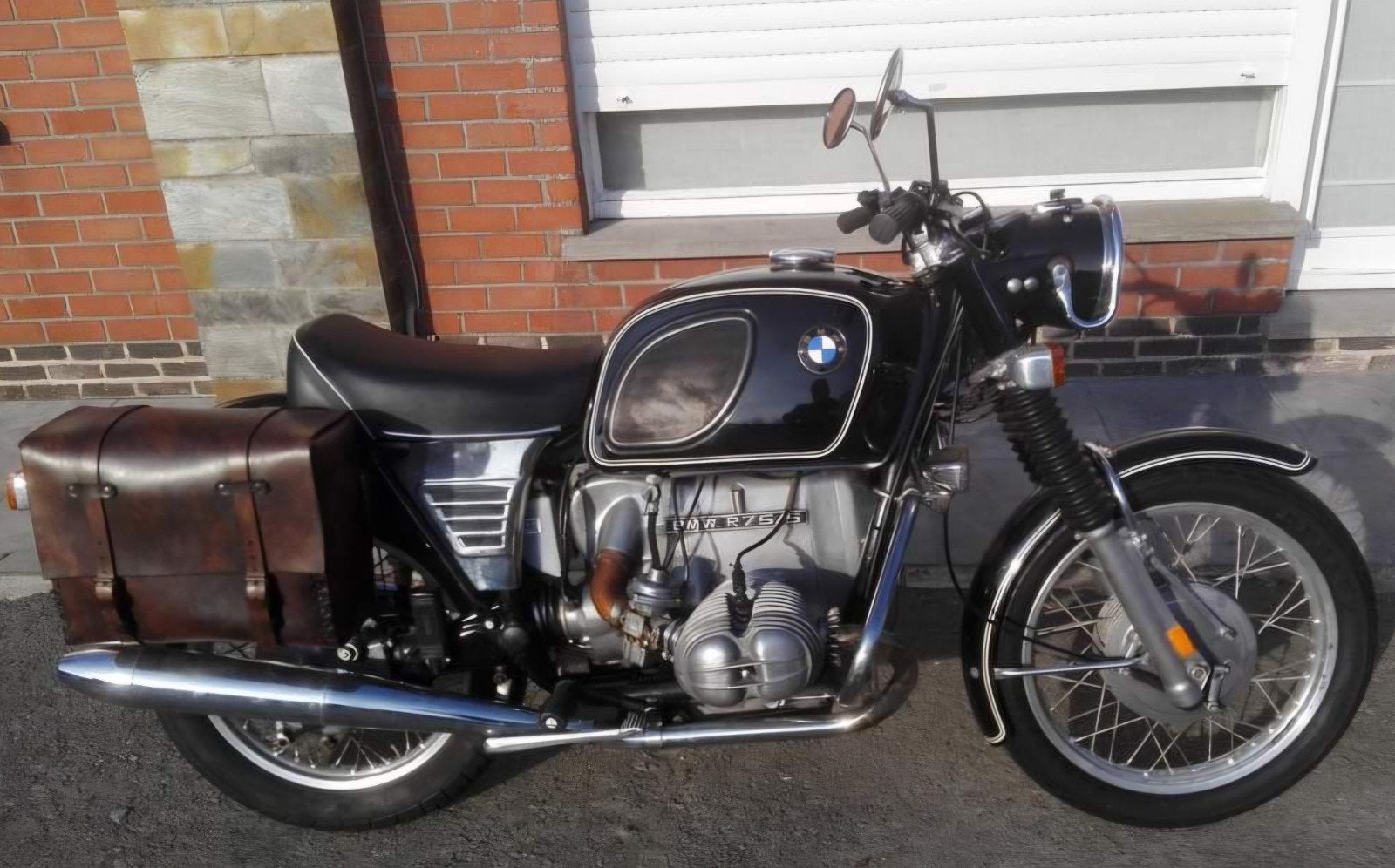 Prachtige Bmw R75/5  van 1971