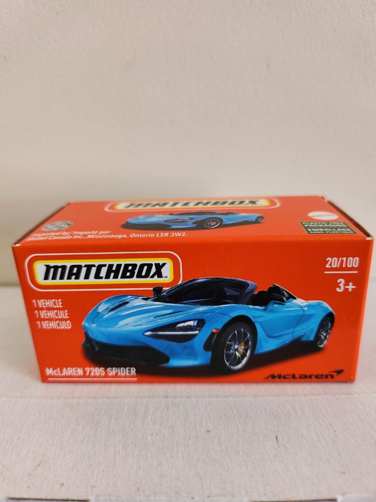 Matchbox Power Grabs McLaren 720S Spider (2021), Ophalen of Verzenden