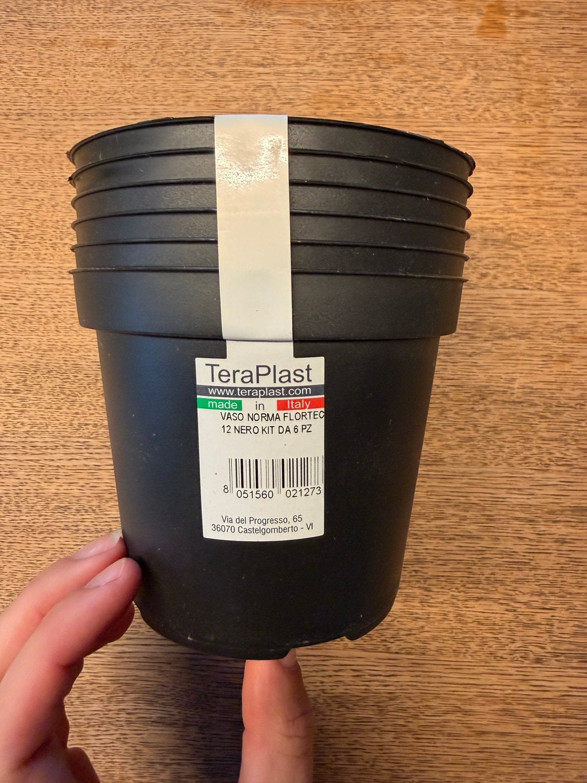 Teraplast kweekpotten 12 cm, Ophalen of Verzenden, Nieuw