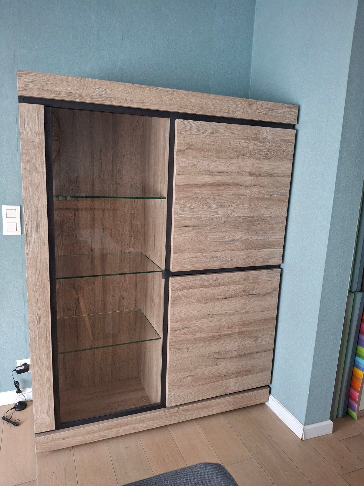 Dressoir+vitrinekast, Maison & Meubles, Armoires | Buffets, Enlèvement