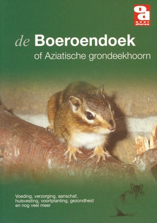 Boek: Boeroendoek, of Aziatische grondeekhoorn ., Boeken, Dieren en Huisdieren, Ophalen of Verzenden, Nieuw