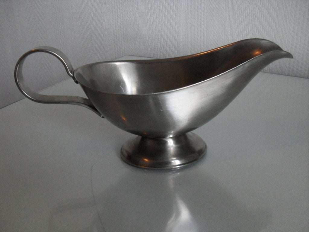 sauspan inox, Schaal, Ophalen of Verzenden, Metaal, Ovaal