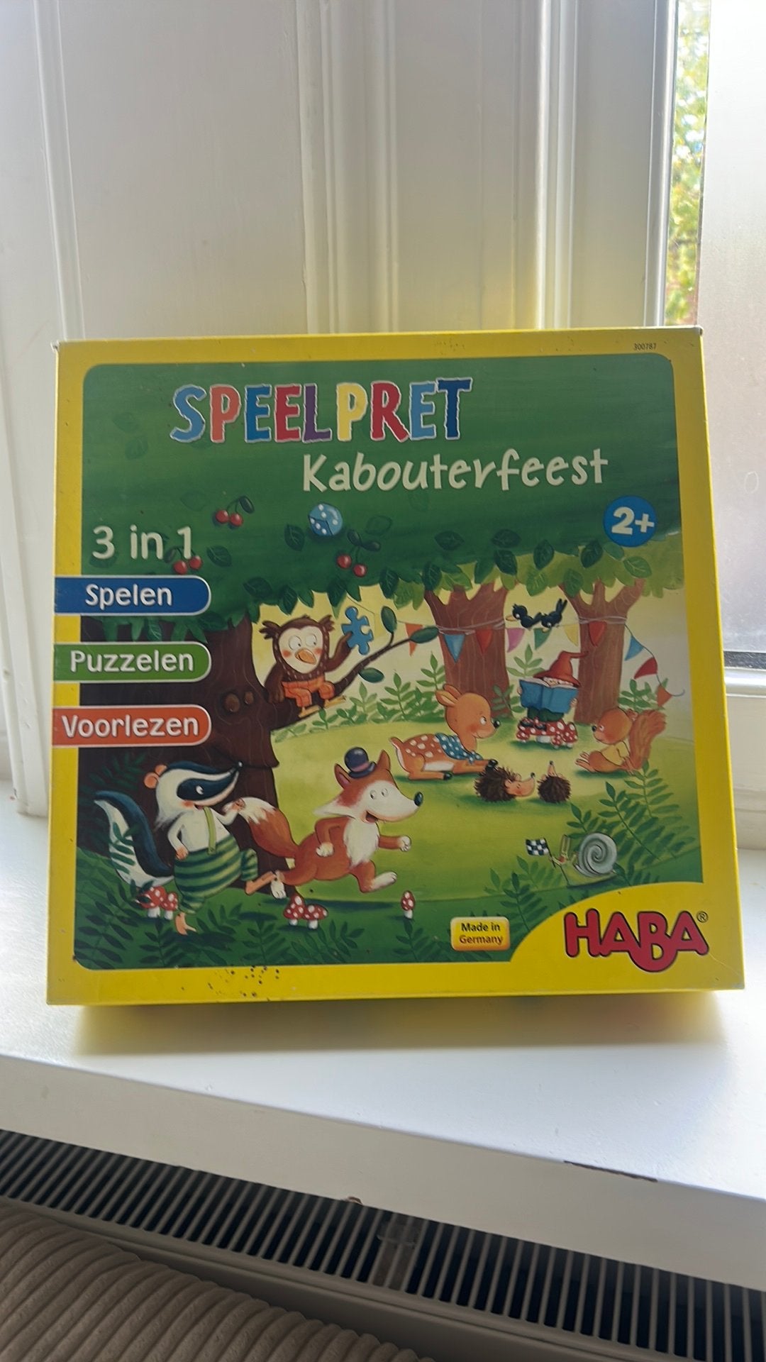 Haba spel kabouterfeest, Ophalen of Verzenden, Zo goed als nieuw