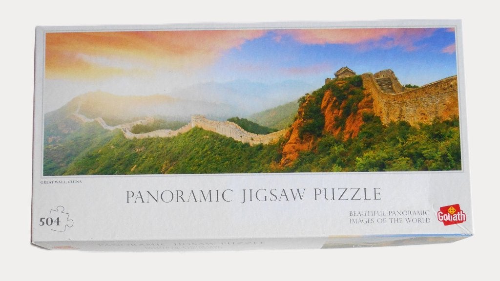 Puzzle à long mur (Chine), Envoi, 500 à 1500 pièces, Comme neuf, Puzzle