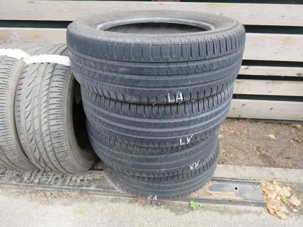 set zomerbanden mercedes c 195/60/16..89v, Ophalen, Gebruikt, 16 inch, Band(en)