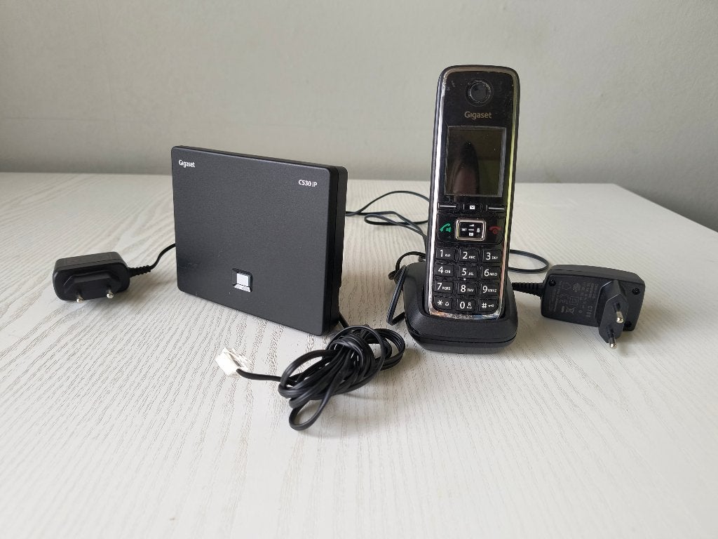 Téléphone DECT IP sans fil Gigaset C530 — VoIP et ligne fixe, Télécoms, Enlèvement, Utilisé, 1 combiné