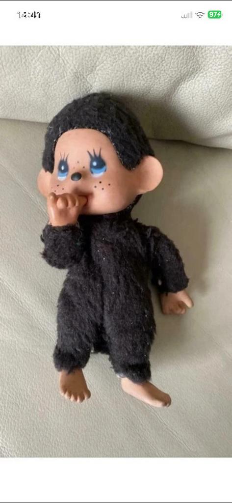 Ancien mon chi chi +-25 cm, Collections, Enlèvement ou Envoi, Comme neuf