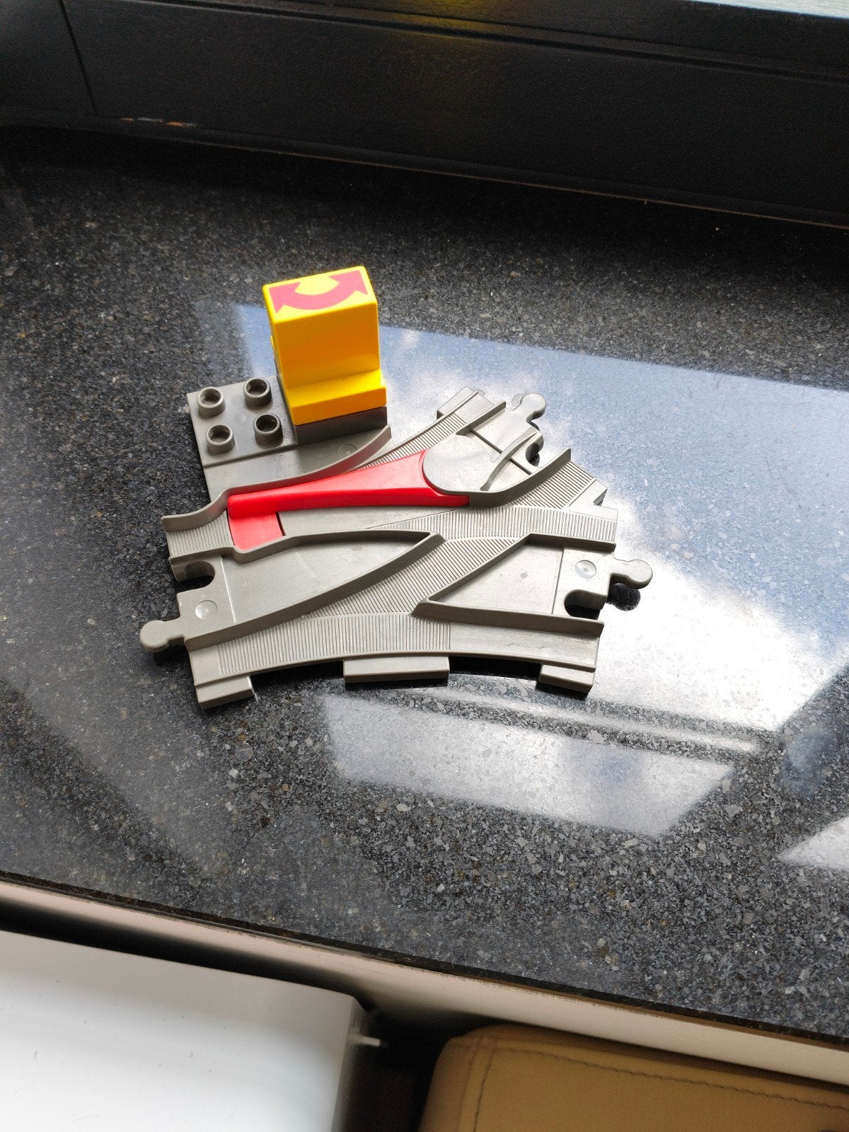 lego duplo treinwissel, Ophalen of Verzenden, Zo goed als nieuw, Losse stenen, Duplo
