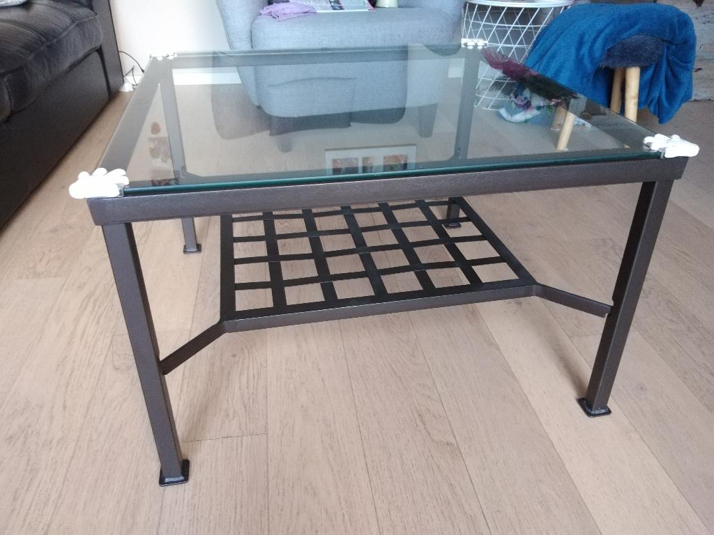 Table de salon, Huis en Inrichting, Ophalen, Gebruikt, 50 tot 100 cm, Vierkant