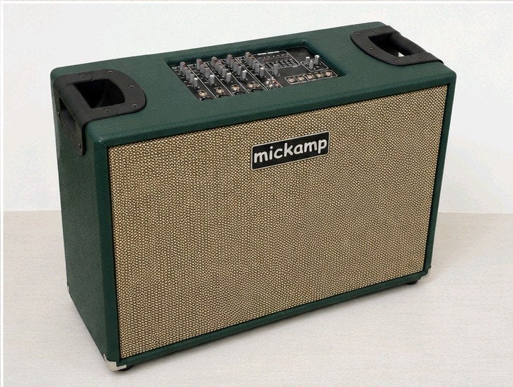 mickamp Stereo Versterker zeldzaam, Musique & Instruments, Amplis | Basse & Guitare, Enlèvement, Comme neuf, 100 watts ou plus