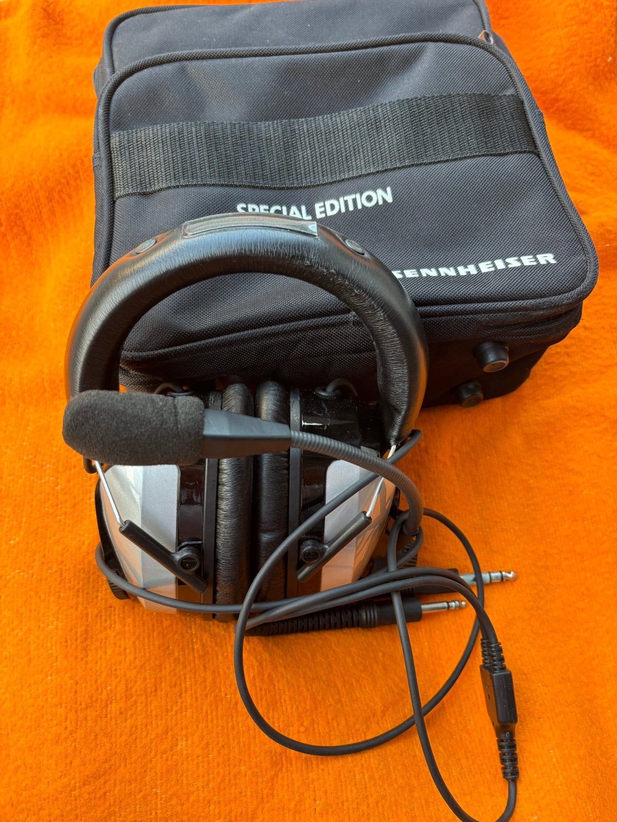 Casque pilote Sennheiser/aviation., Enlèvement ou Envoi, Comme neuf