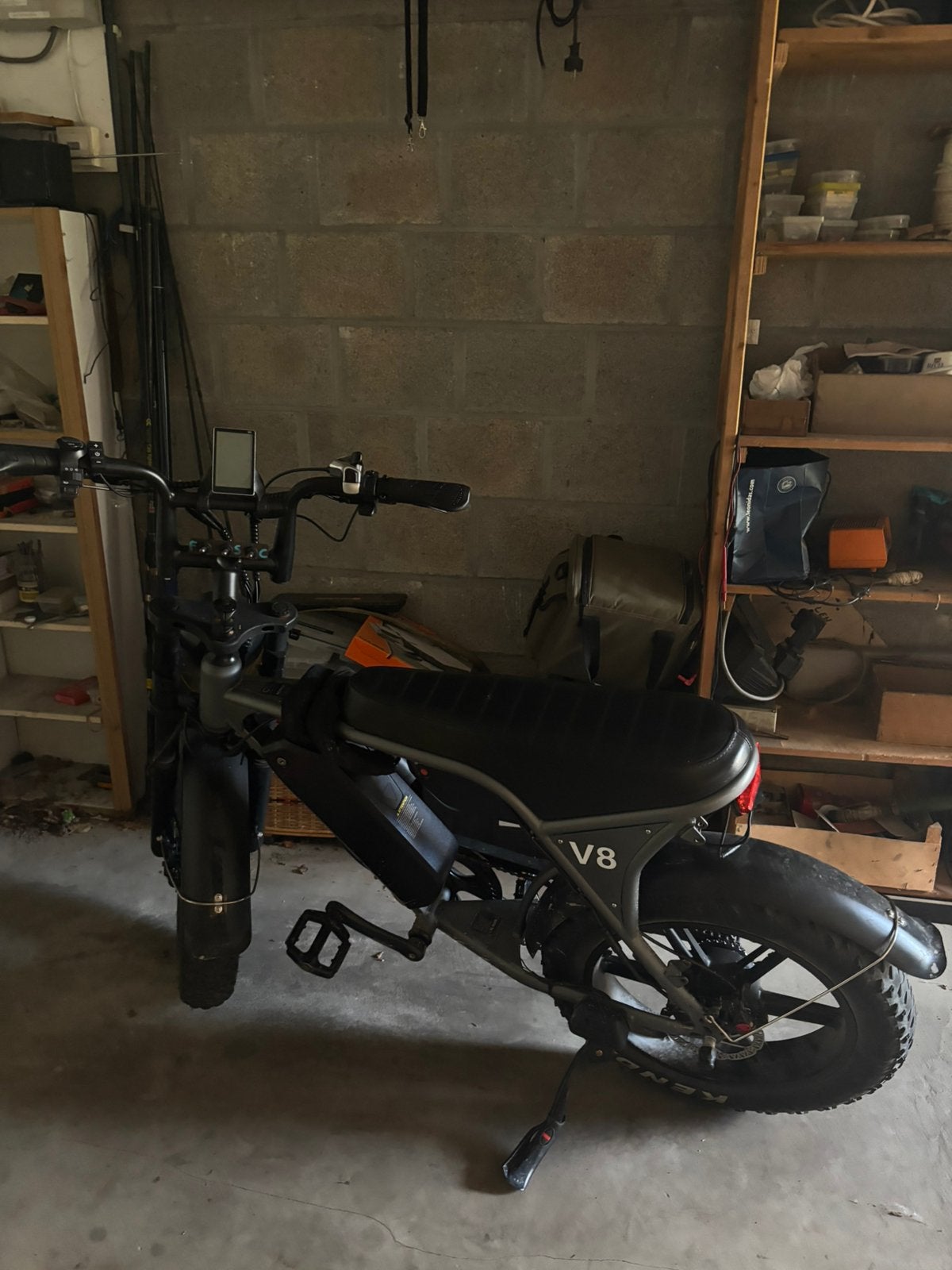 Fatbike v8, Ophalen, Zo goed als nieuw