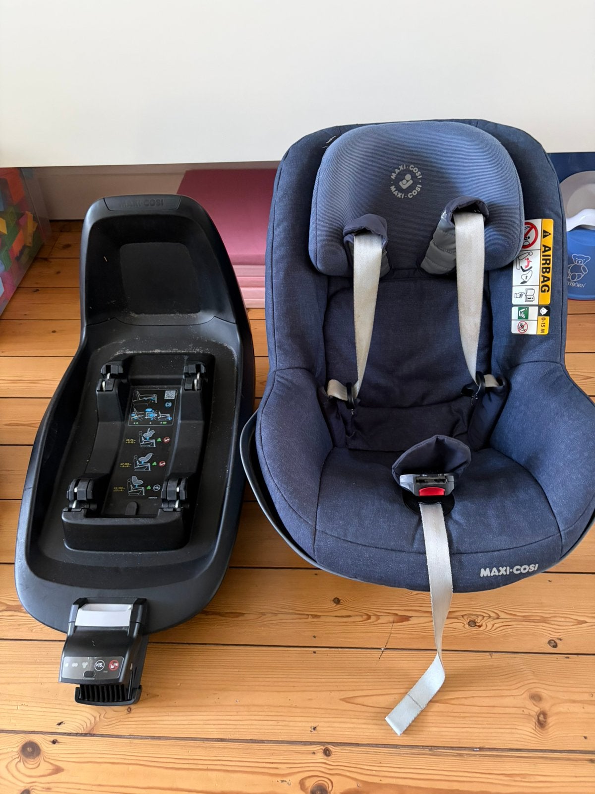 Maxi cosi Pearl Pro + 2wayFix basis, Kinderen en Baby's, Ophalen, Gebruikt, Maxi-Cosi, Isofix