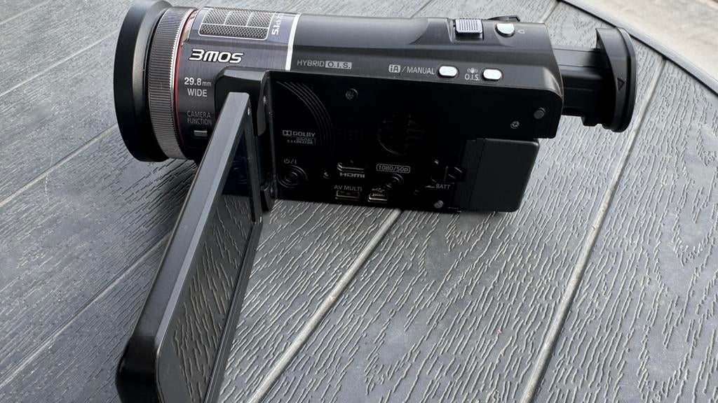 Panasonic HC-X900 3MOS Full HD 1080p 2 batt perfecte staat, Ophalen of Verzenden, Zo goed als nieuw, Panasonic, Full HD