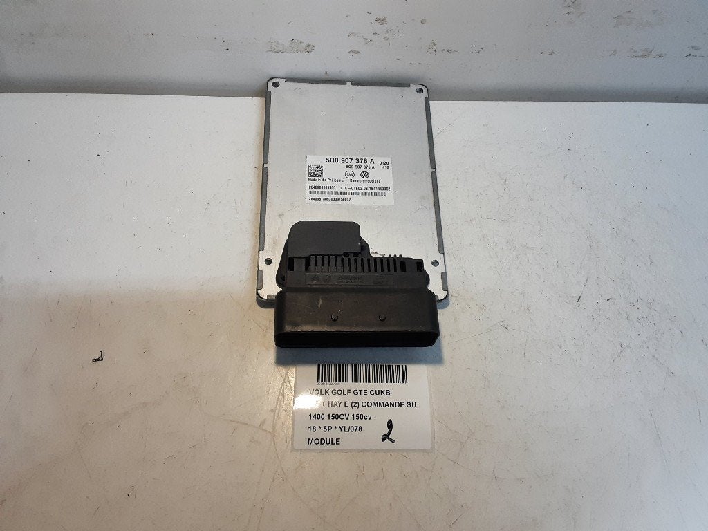 UNITE ELECTRONIQUE Volkswagen Golf VII (AUA) (5Q0907376A), Volkswagen, Mevr. I. Hauben, Utilisé, Rue de l'Espoir 34 34
4030  GRIVEGNÉE, BE