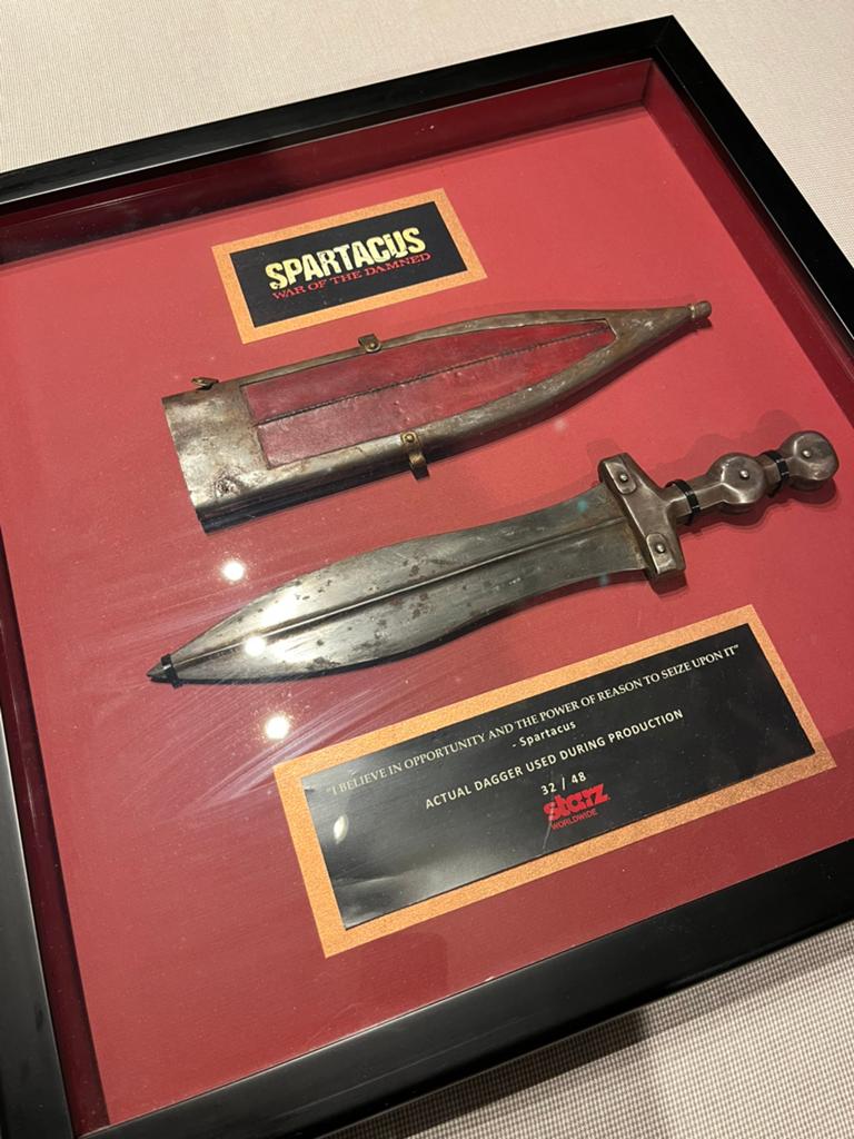 Spartacus (tv-serie) dolk, Ophalen, Zo goed als nieuw