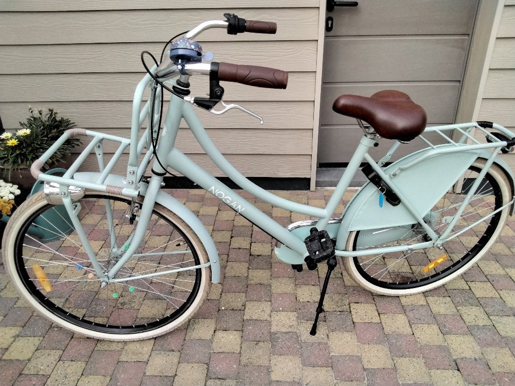 MEISJESFIETS 26 INCH NOGAN, Terugtraprem, Zo goed als nieuw, Handrem, Ophalen