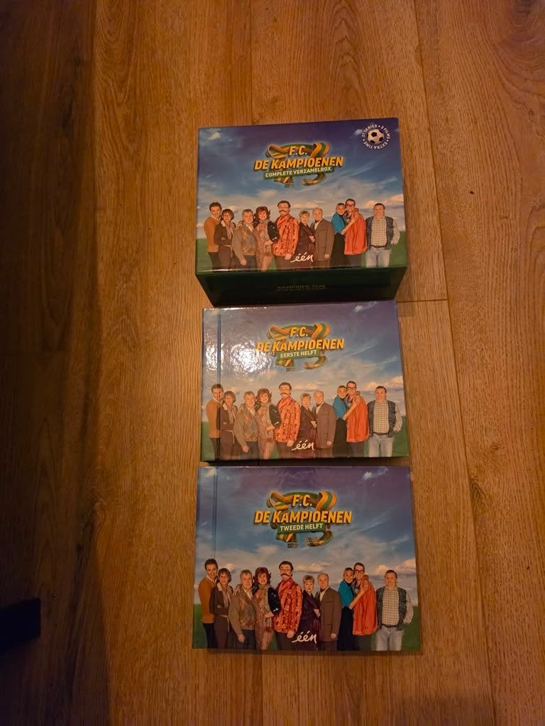 Fc de kampioenen alle 21 seizoenen box + drie films, Cd's en Dvd's, Ophalen of Verzenden, Zo goed als nieuw